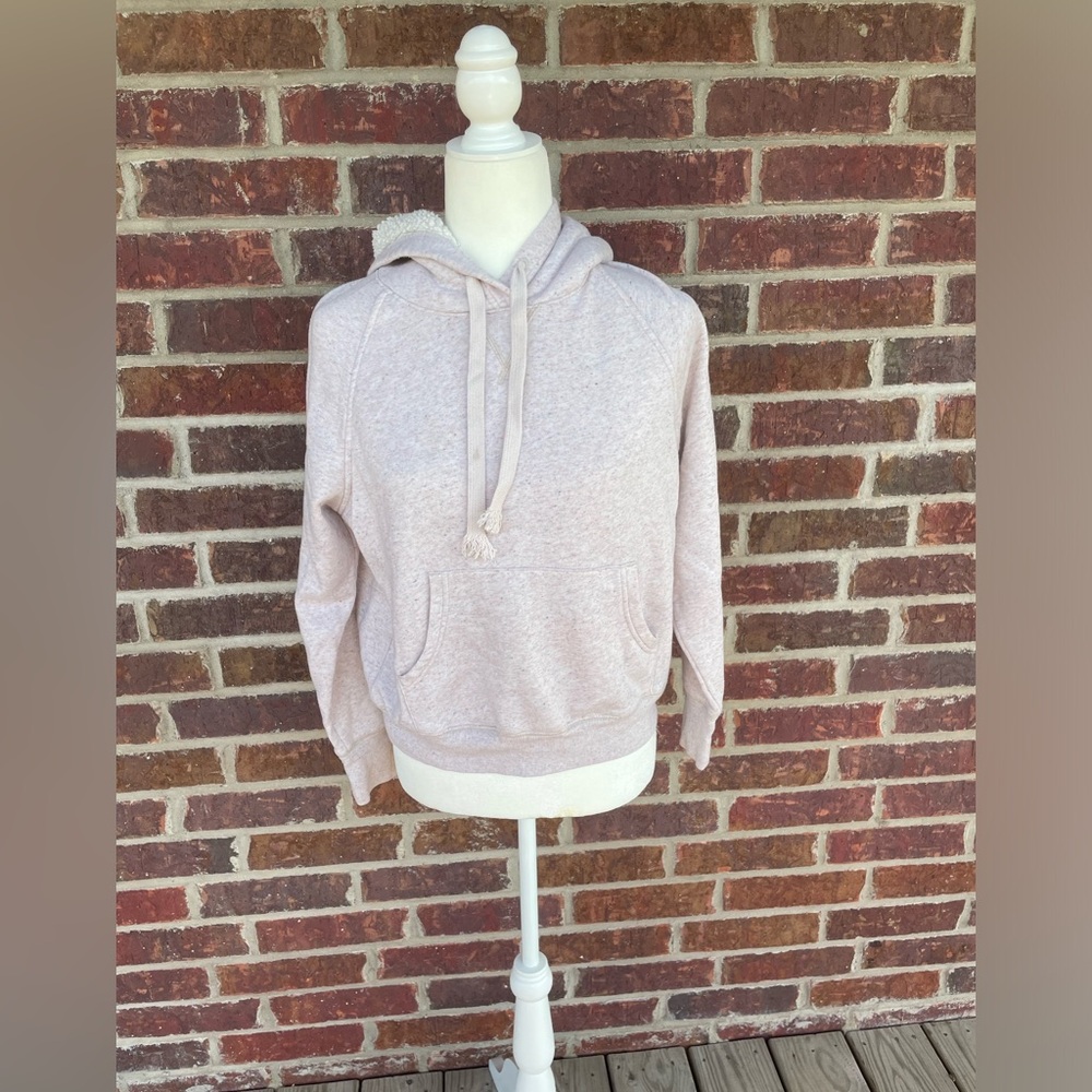 Women’s Old Navy Color Dotted Sherpa Lined Hoodie Size Small